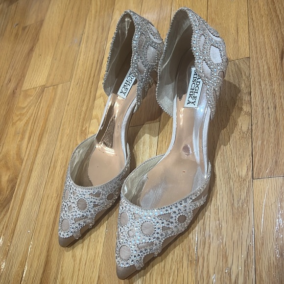 NWOB Badgley Mischka Sparkle Pumps Sz 8.5 - Picture 2 of 9